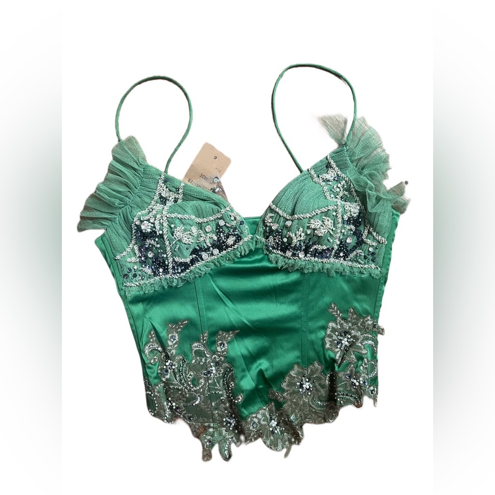 Mandalay Jade Green Bustier